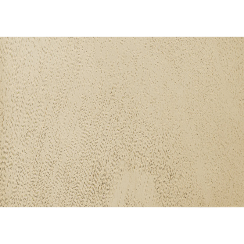 Bench, 41" Rectangular, Kitchen, Dining Room, Entryway, Bedroom, Upholstered, Wood, Antique White Solid Wood, Beige Linen-Look Fabric, Transitional