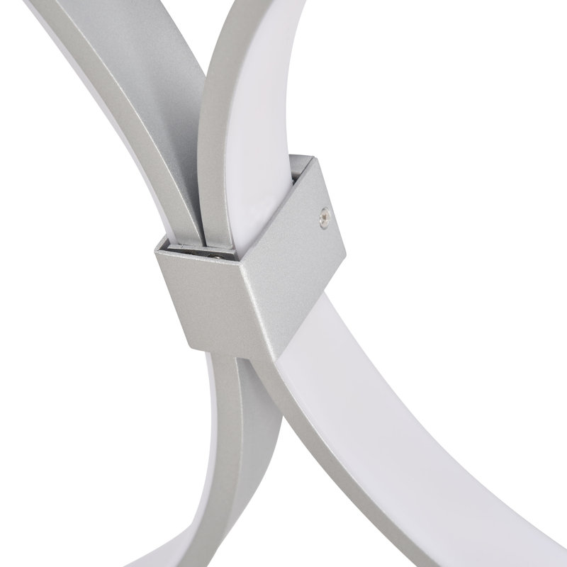 Capella 4-Light Flush Mount, Aluminium