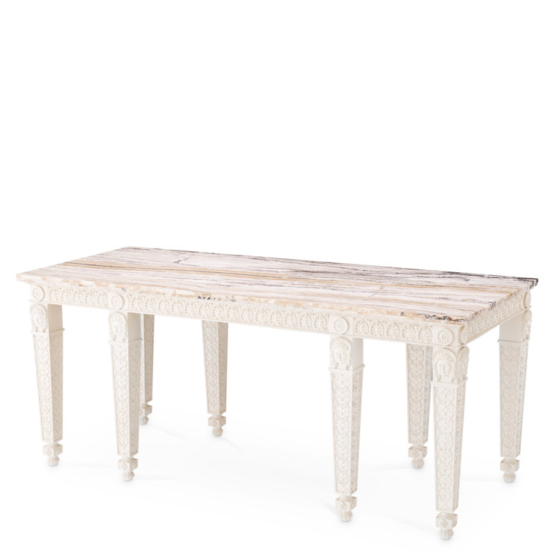 Croome 84.25'' W Marble Console Table