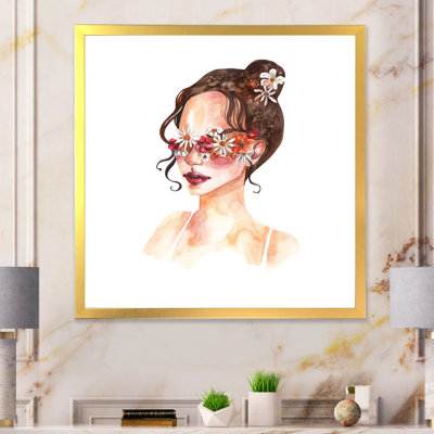 Fashion Forest Nymph Girl - Art mural moderne et contemporain sur toile