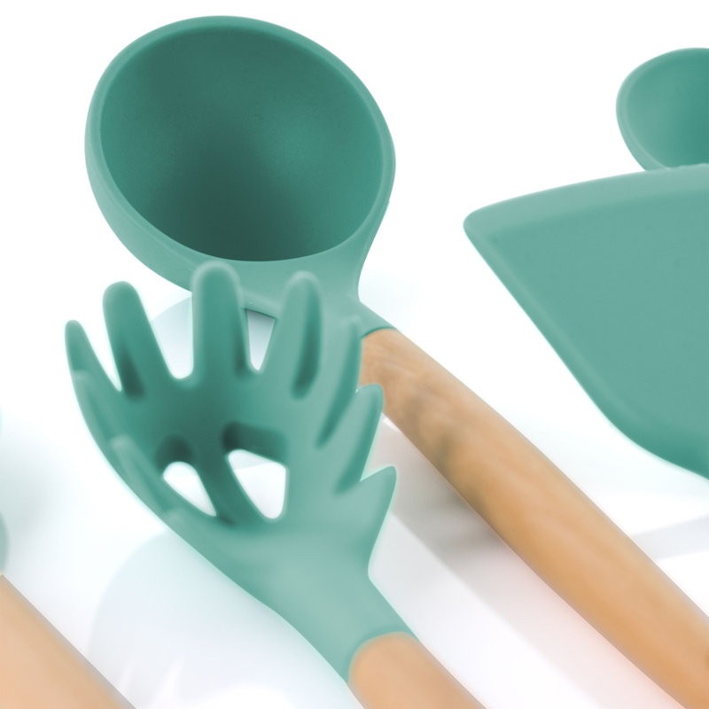 Mega Chef Utensil Set, Mint