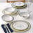 Noritake Menorca Palace 12-Piece Dinnerware Set, Service for 4