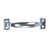 Zinc plaqué argent