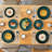 Colour 16 Piece Handmade Ceramic Dinnerware Set - Service for 4-1700407051