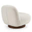 Chaise longue pivotante en polyester 34 po Chastie
