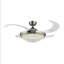 Estrid Antique 42 - Inch Ceiling Fan Retractable Blade Industrial with Remote-707330062