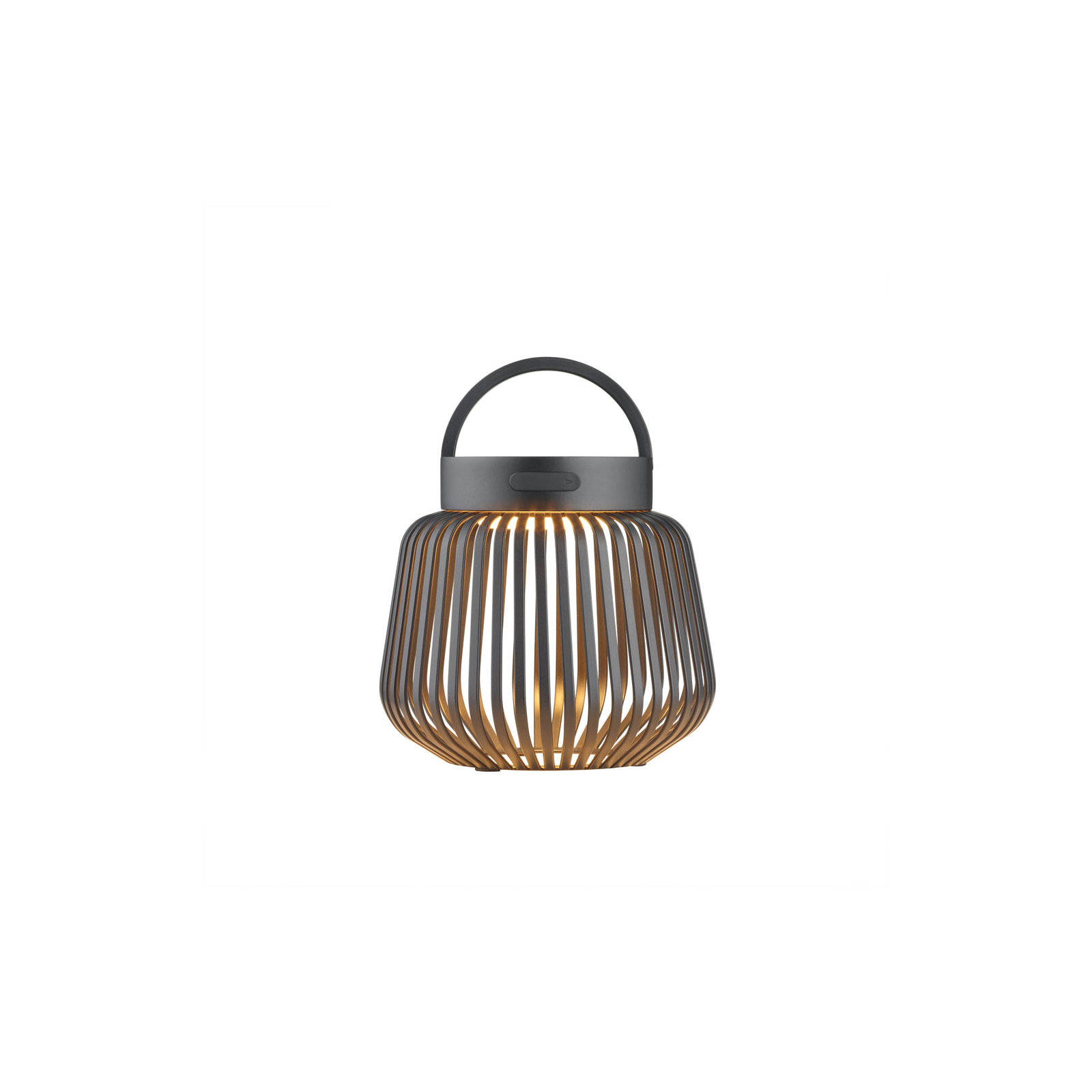 LITO Mobile Rechargeable LED Lantern - Large, Black, 4.7" H x 5.3" W x 5.3" D