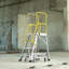 Échelle plateforme en aluminium 4 marches 375 lb