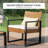 Armantine Darb Stylish 4-Person Wicker Patio Set-1928201991-1913284872