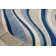 Sneha Abstract Ivory/Blue Area Rug