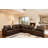 Nangonpraiton Leather Match Power Recline Sectional-1469506926