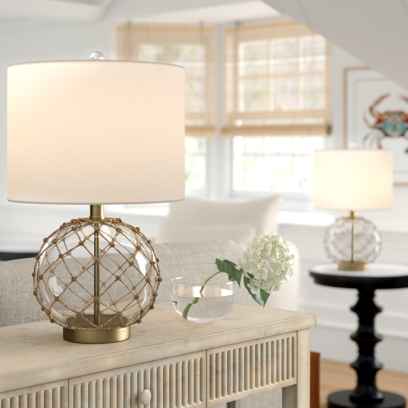 Halee Glass Table Lamp