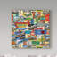 « travel signs », reproduction d’impression sur toile tendue-31331256