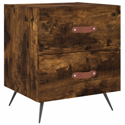 Hilaire 40cm W Iron Bedside Table