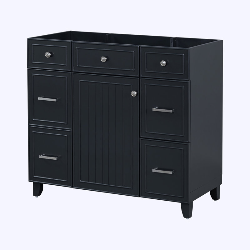 Meuble-lavabo 36 po avec armoire, sans lavabo