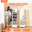 Miroir sur pied avec rangement pour armoire à bijoux pleine grandeur-1538783435