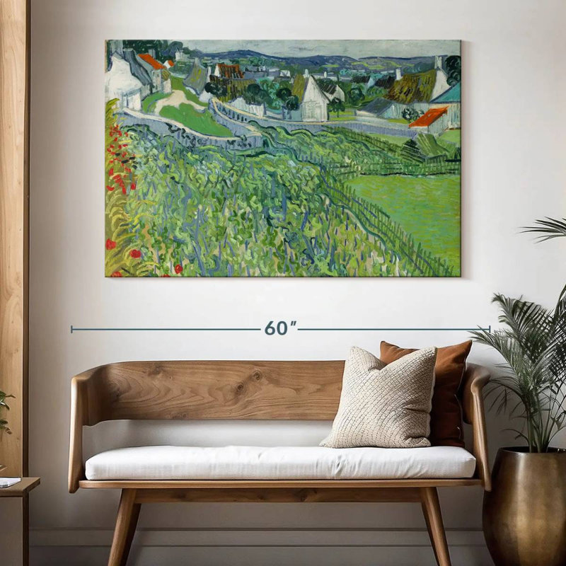 Alvord Vineyard At Auvers, H 34 po x l 51 po