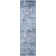 Driggers Abstract Grey Opal White Performance Area Rug