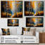 «Path Into the Yellow Forest VI», reproduction sur toile-936314649-936314725