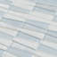 Glacier 0.8 in. x 3.1 in. Glossy Tile-60564831