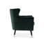 Ghita Quilted Accent Velvet Wingback Chair-117245704