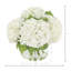 Hydrangea Bouquet In Bubble Glass Vase-938174870