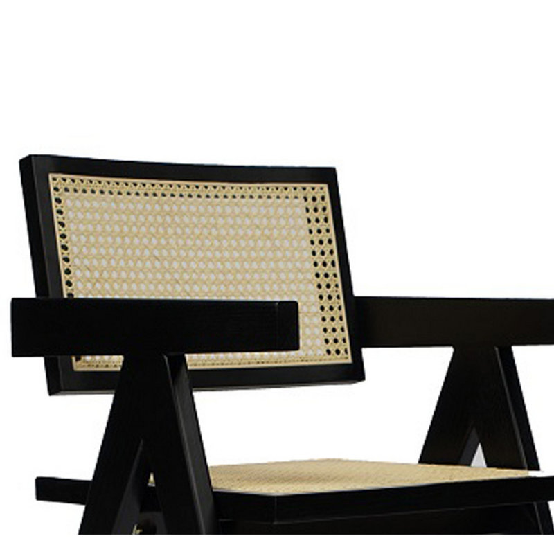 Cavaco Ash Dining Chair, Black/Natural