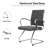 Doba Ergonomic Executive Office Chair in Leather with Lumbar Support and Steel Frame – Modern Desk or Conference Chair for Home Office, Study, or Workstation-1645010896