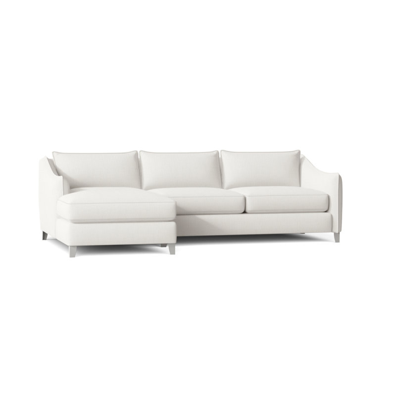 Monterey Patio Sectional with Cushions, Cream Outdoor Poly 6070-002
