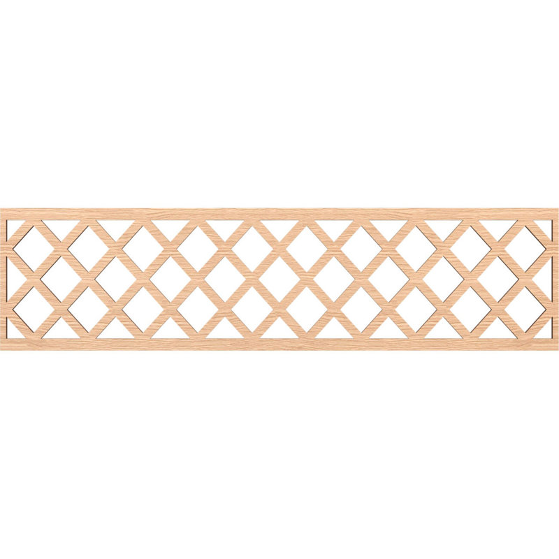 Moulure Manchester Fruster, Chêne rouge, H 12 po x l 47 po x P 0,25 po
