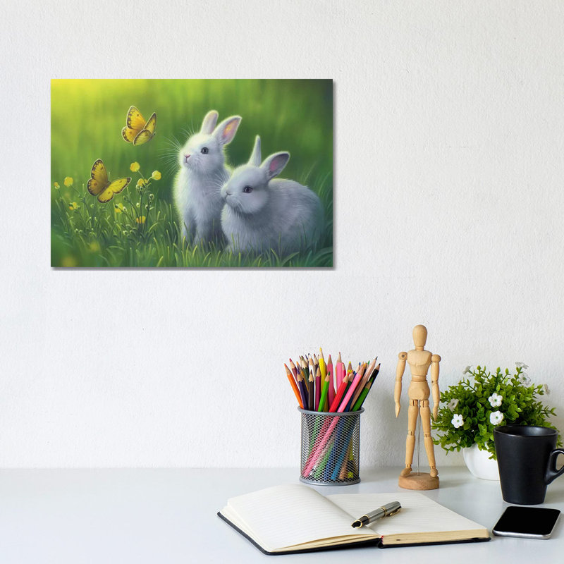 Buttercups by Kirk Reinert - Wrapped Canvas Print, 20.32 cm H x 30.48 cm W