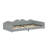 Twin Size Upholstered Daybed, Sherpa Fabric Sofabed With Cloud-Shaped Backrest, No Box-Spring Needed-1710776540
