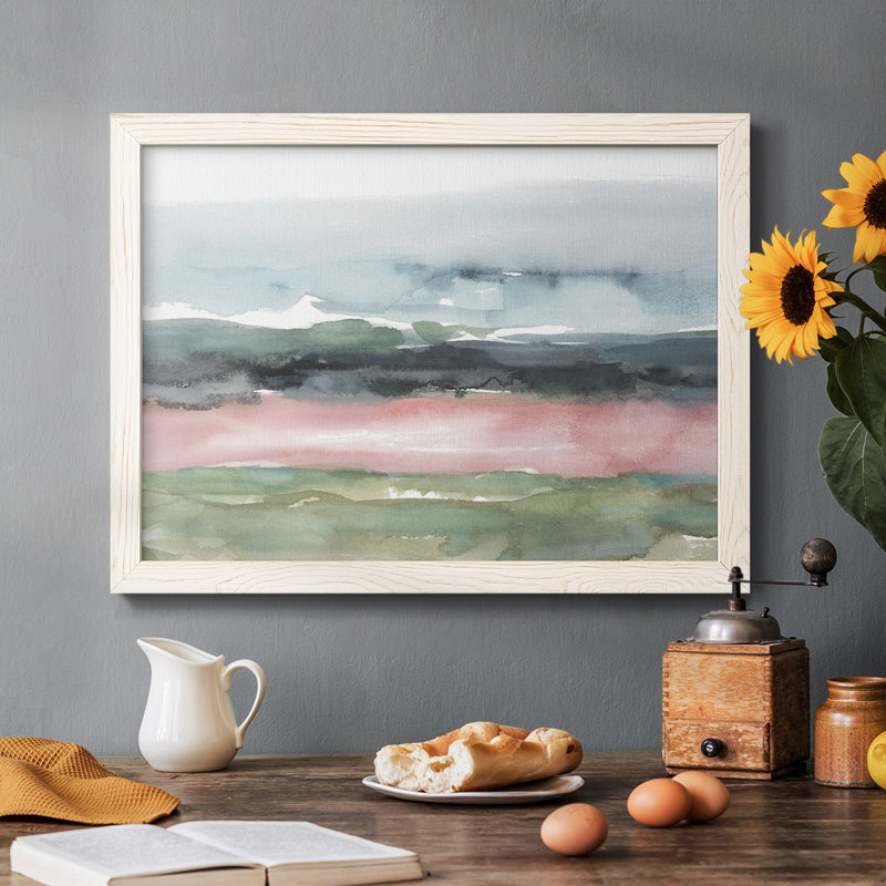 «Blush Salt Bed II», reproduction sur toile, H 18 po x l 26 po x P 1,5 po, Blanc
