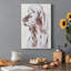«Sitting Dog III», toile tendue avec châssis de qualité supérieure - prête à être accrochée-1030090750