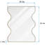 Miroir mural polyvalent à cadre métallique avec bords ondulés, rehaussant toutes les pièces-1443000357-1443000355