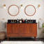 60" Novak Double Bathroom Vanity Set with Oval Undermount Sinks-79111980-79111984-93572688