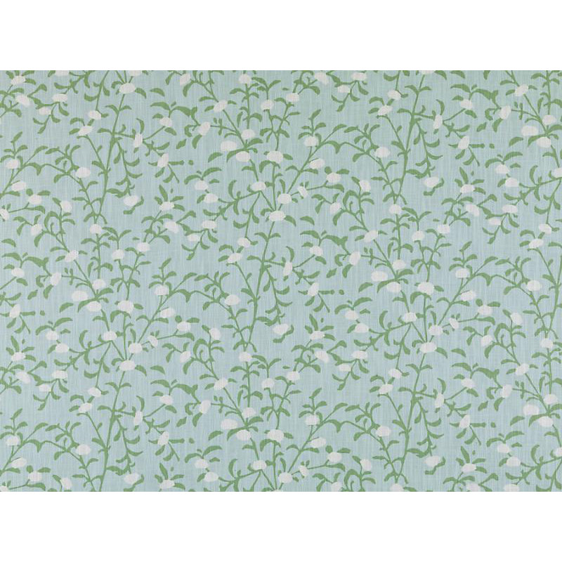 Alhambra 100% Cotton Fabric, Blue/Green