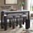 Marble Top & 4PC Pack Counter Height Table Set