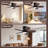 42''Deck Blades Flush Mount dimmable Ceiling Fan with Lights and Remote Control 