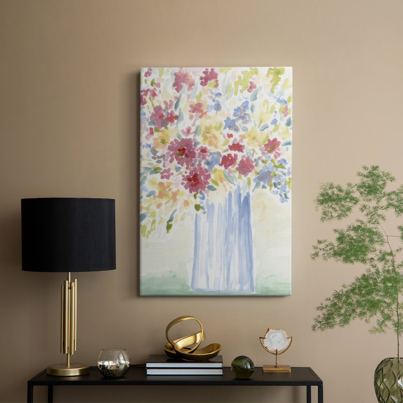 Country Meadow Bouquet I - Gallery Cavas, H 12 po x l 8 po