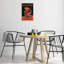 Plaque murale rétro Mid-Century Negroni Drink, design par Andreas Magnusson-2081850417