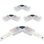 4pk - 5-pin RGBW Corner Connector