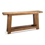 Farm House 68'' W Solid Wood Console Table