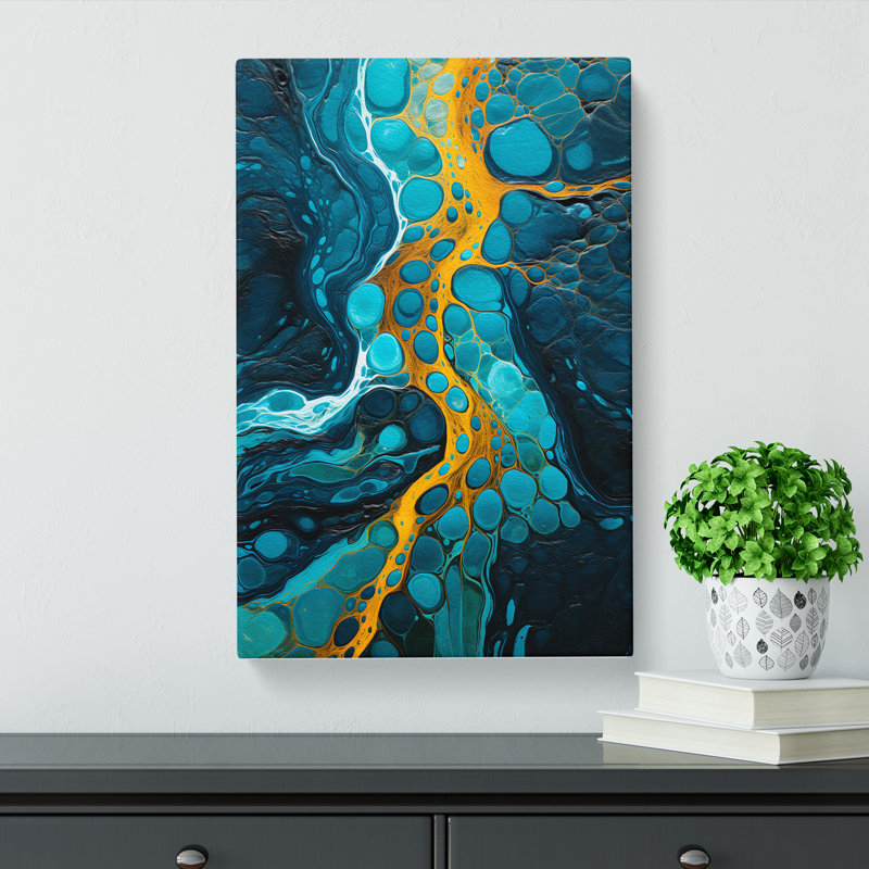 River Abstract No.2 - Print, 50cm H x 35cm W x 3cm D