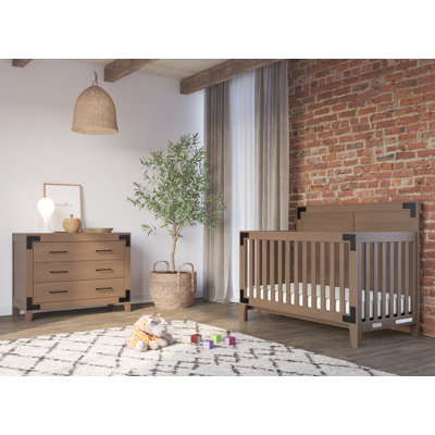 Lucas Convertible 2 -Piece Nursery Furniture Set