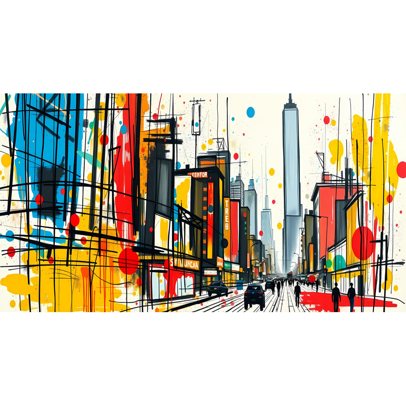 Metropolitan Movement, 18" H x 36" W