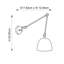 Paier Swing Arm Sconce-627050842