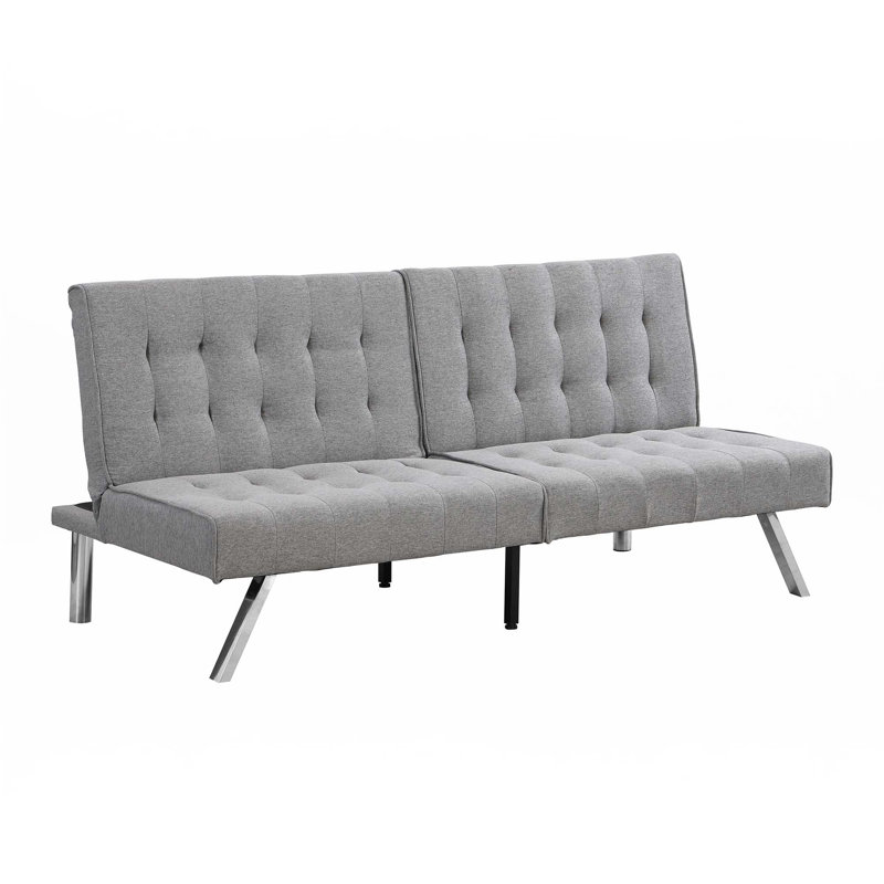 Futon Sofa Bed, Gray