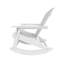 Chaise berçante d'extérieur en poly-87654875