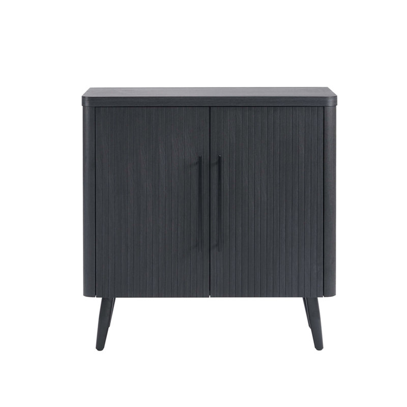 Buffet décoratif gris anthracite